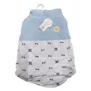 Waterproof Padded Jacket - Light Blue