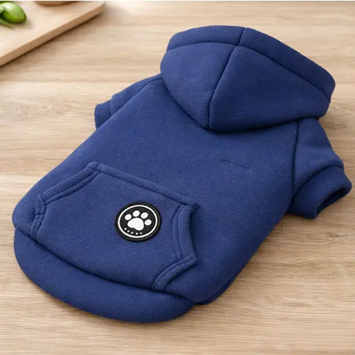 Cozy Classic Hoodie – Navy Blue