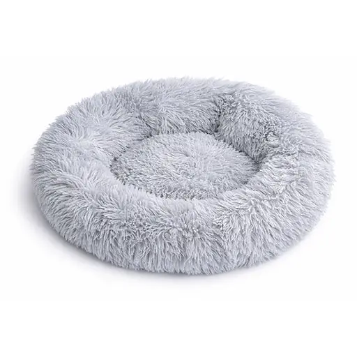 Pet Bed - Fluffy Calming Donut - 46x46x15cm