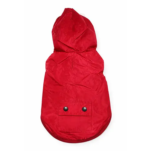Rain Coat – Lightweight Waterproof Jacket (Red)