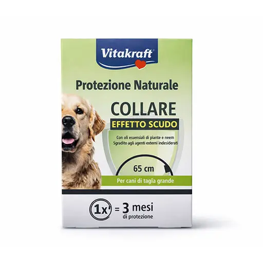 Natural Protection Dog Collar – 65cm Large Dogs | 3 Months Protection