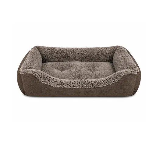 Pet Bed Cozy Haven – Chocolate Dark Brown