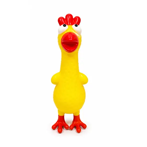 Funny Squeaky Chicken Pet Toy