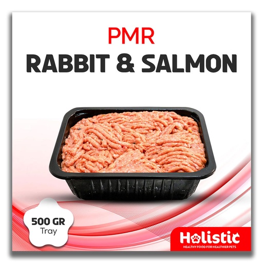PMR Range - Rabbit & Salmon Meal (500gr TRAYS)