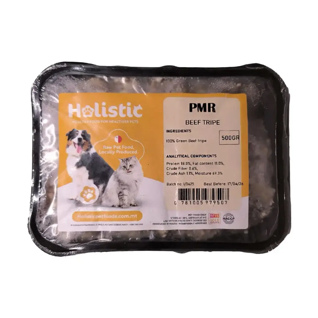 PMR Range - Beef & Tripe 500gr
