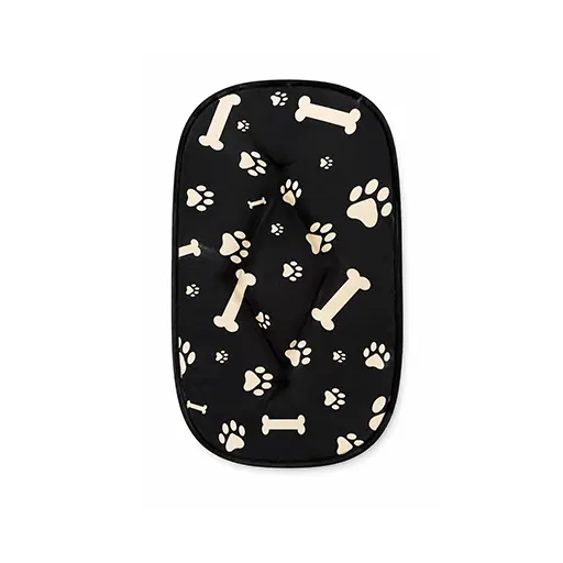Premium Pet Cushion – Paw & Bone Print