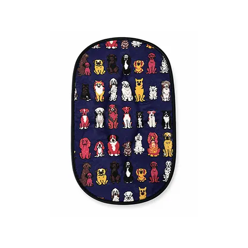 Premium Pet Cushion – Dog Breed Print