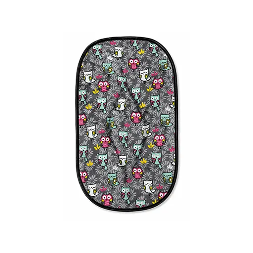 Premium Pet Cushion – Grey Owl Print