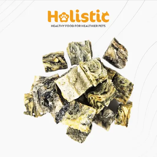 Healthy Treats - Cod Skin Cubes 70gr